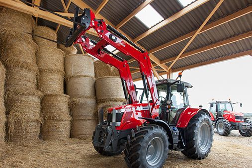 Massey Fergusson - Materialtransport